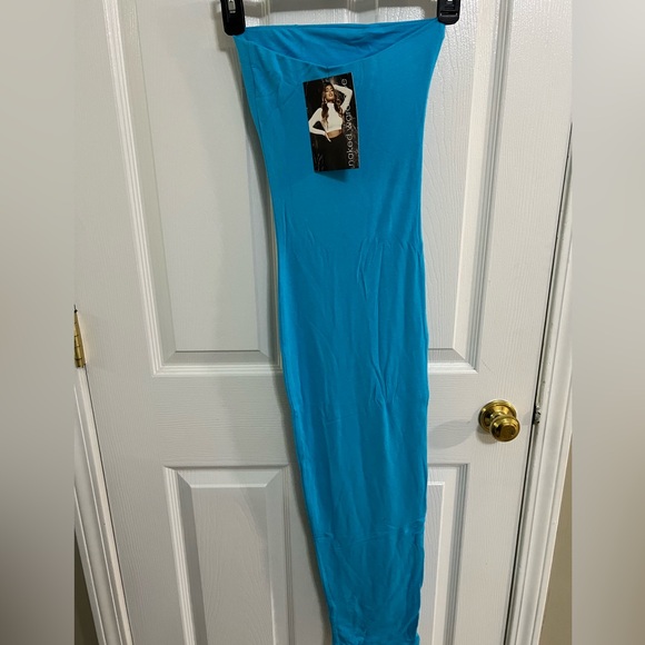 Naked Wardrobe Meant Tu-Be Maxi in Ocean NWT size XXS - Picture 5 of 9